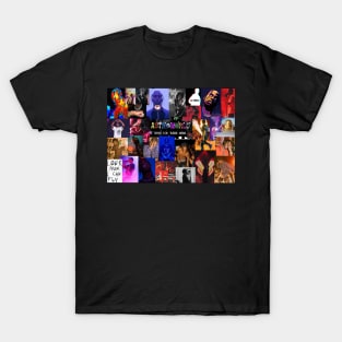 La flame collage T-Shirt